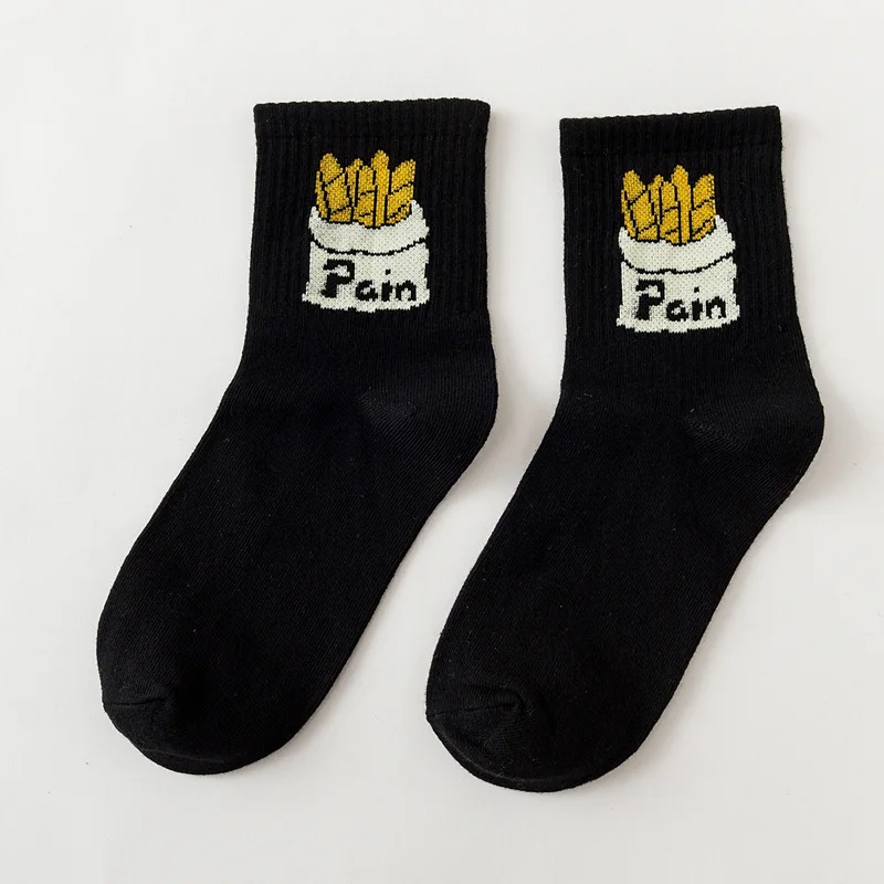 7 Мода, повседневные calcetines de alta calidad lindo elegante hermosa storieta Harajuku algodón damas - Цвет: 7