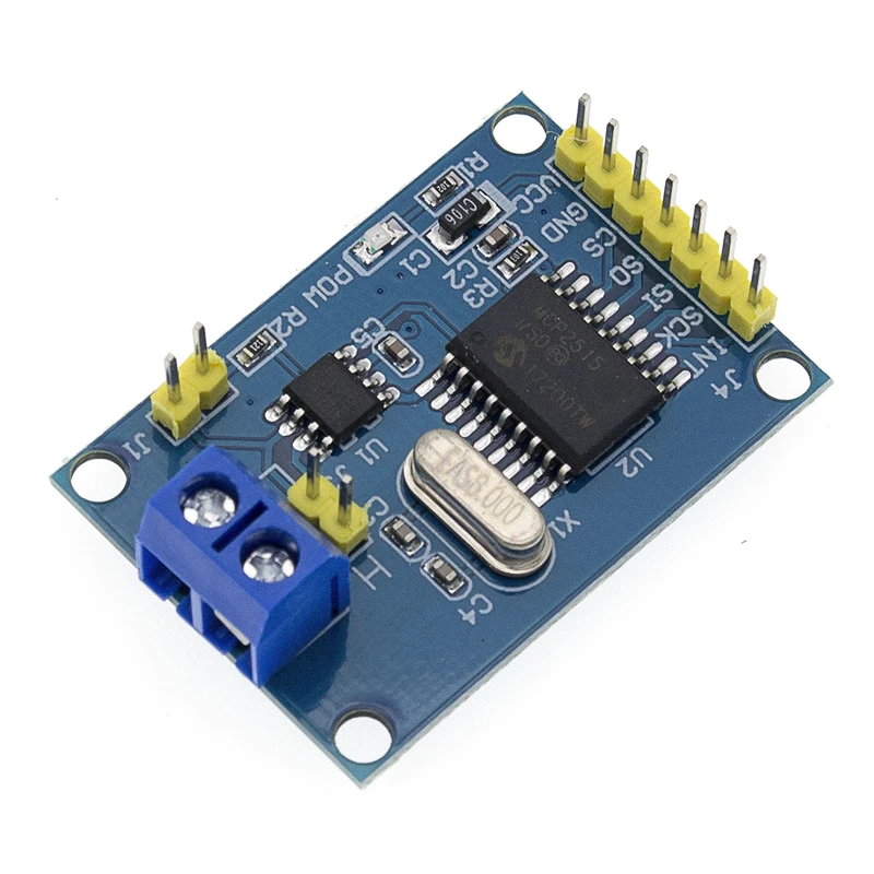 For Arduino MCP2515 CAN Bus Module TJA1050 Receiver SPI Module new 