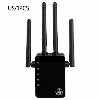 

1200M Wifi Repeater Dual Band Bridge Connection Signal Amplifier Router PC Laptop Mobile phone Net Work