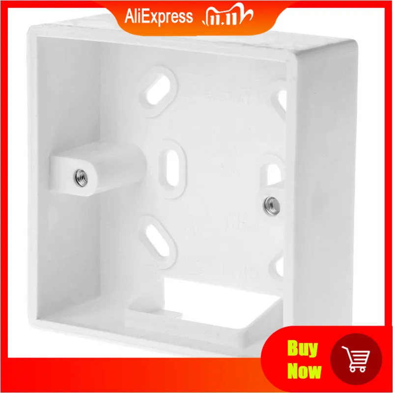86*86mm Wall Mounted Junction Box for Thermostat Temperature Controller Box Case afbeelding