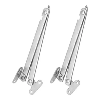 2pcs Kitchen Cabinet Cupboard Furniture Connector Rod Activities Supported Doors Close Lift Up Stay Support Hinge
