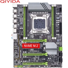 Scheda madre QIYIDA X79 Turbo LGA2011 ATX USB2.0 SATA3 PCI-E NVME M.2 SSD supporto memoria ECC REG e processore Xeon E5