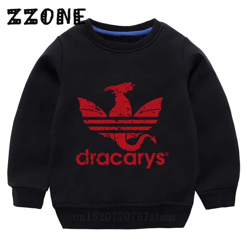 

Children's Hoodies Kids Dracarys Game Of Thrones Arya Stark Sweatshirts Baby Pullover Tops Girls Boys Autumn Clothes,KYT5289