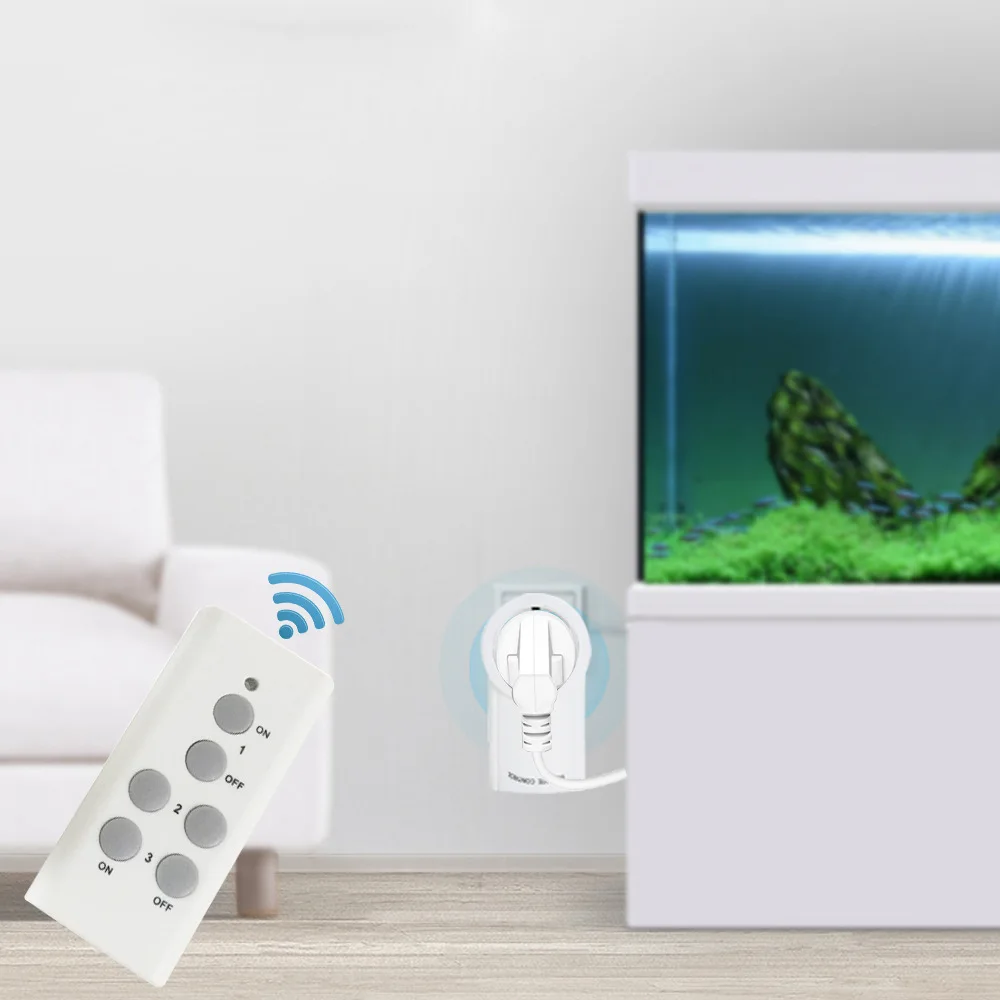 

For Smart Socket Wireless Remote Control Power Outlet 433Mhz Wireless Light Switch Plug Smart Home Mains Plug for Broadlink Rm P