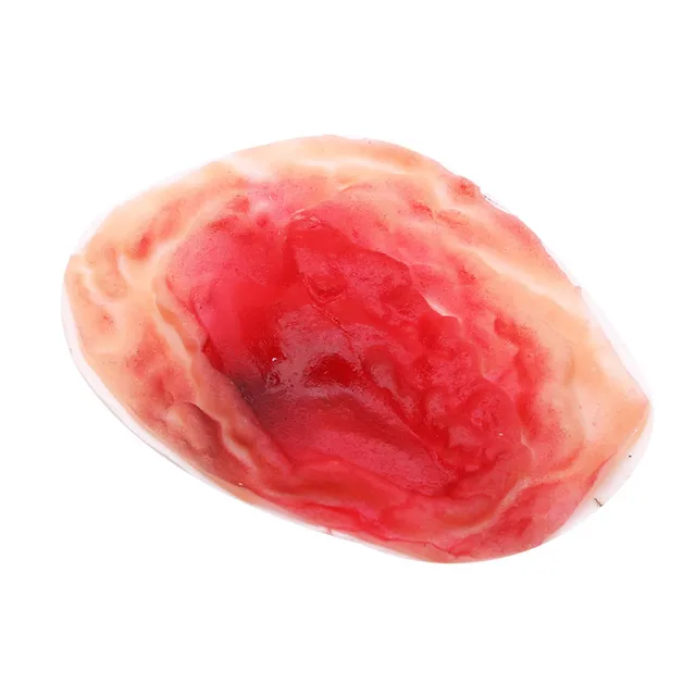 Temporary Tattoo Sticker Makeup Props Halloween Masquerade Prank Horror Realistic Fake Bloody Wound Stitch Scar Scab Waterproof 3