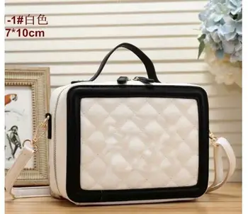 

2020 new diamond bag fairy bag leather shoulder messenger chain small square bag women handbags and purse new style