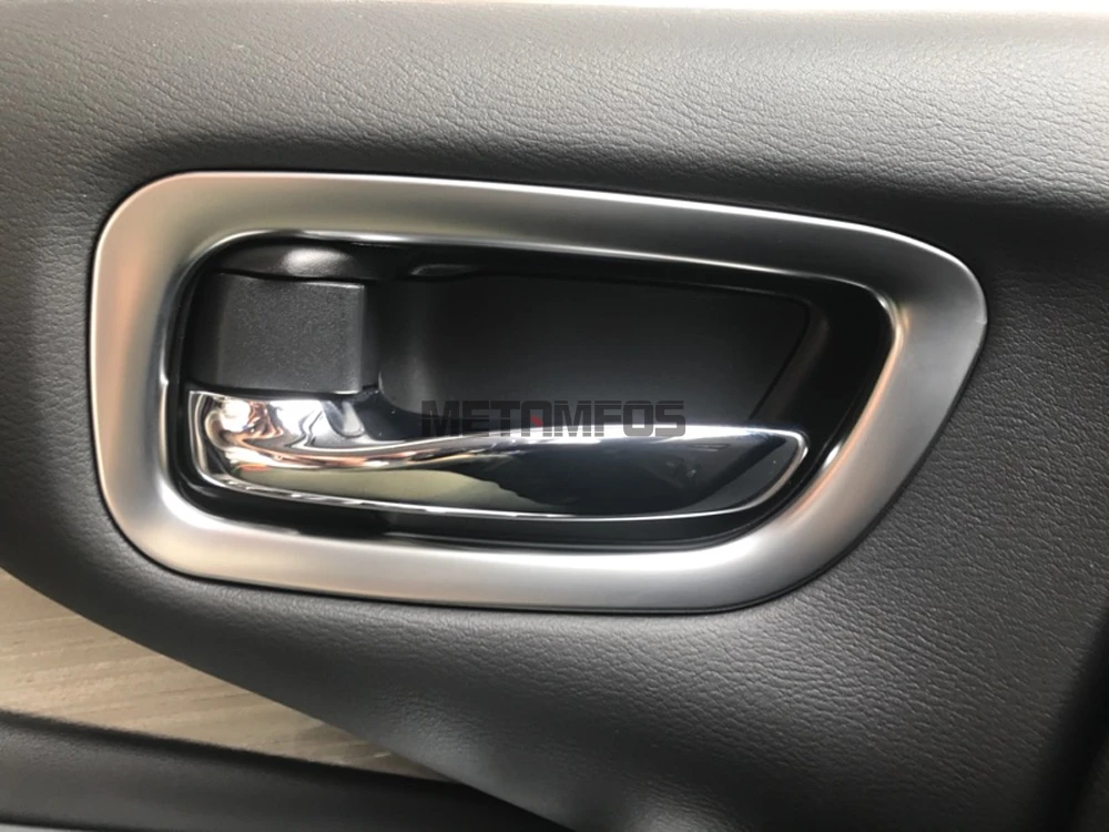 Для Nissan Murano,,,, матовая внутренняя дверная ручка, накладка, декоративная рамка, аксессуары для интерьера, Стайлинг автомобиля