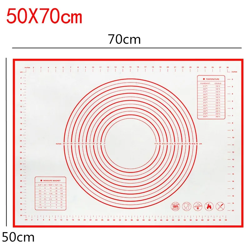 Силиконовые коврики для выпечки лист тесто для пиццы антипригарный держатель для кондитерских изделий Кухонные гаджеты Инструменты для приготовления пищи аксессуары для выпечки 1 шт