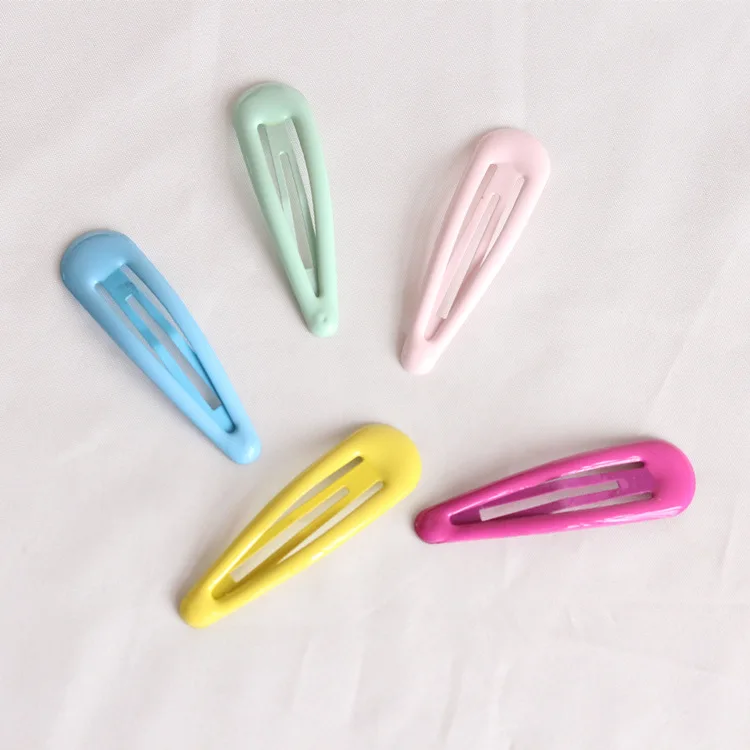 Аксессуары для волос в Корейском стиле, милый детский головной убор и заколка каплевидного цвета для маленьких детей