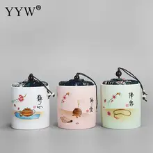 Чайные банки Caddy, контейнер для хранения чая, пакетики для чая, упаковка для кофе, порошка Caddy, Необычные керамические чайные пакетики