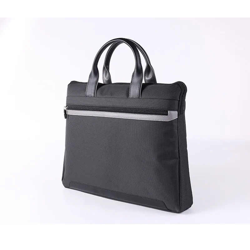 

Sugitomo New Style MEN'S Briefcase Waterproof Oxford Cloth Hand Computer Bag Business File Bag