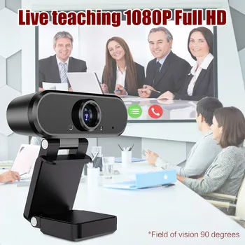 

Full HD 1080P Webcam 2MP USB2.0 Web Camera for Computer Desktop PC Laptop Video Call Web Cam with Mic Microphone 513#2