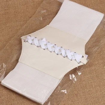 

Fashion Design Elastic Wide Belt Cummerbund Lace Decoration All-match Female Waistband Belt For Women