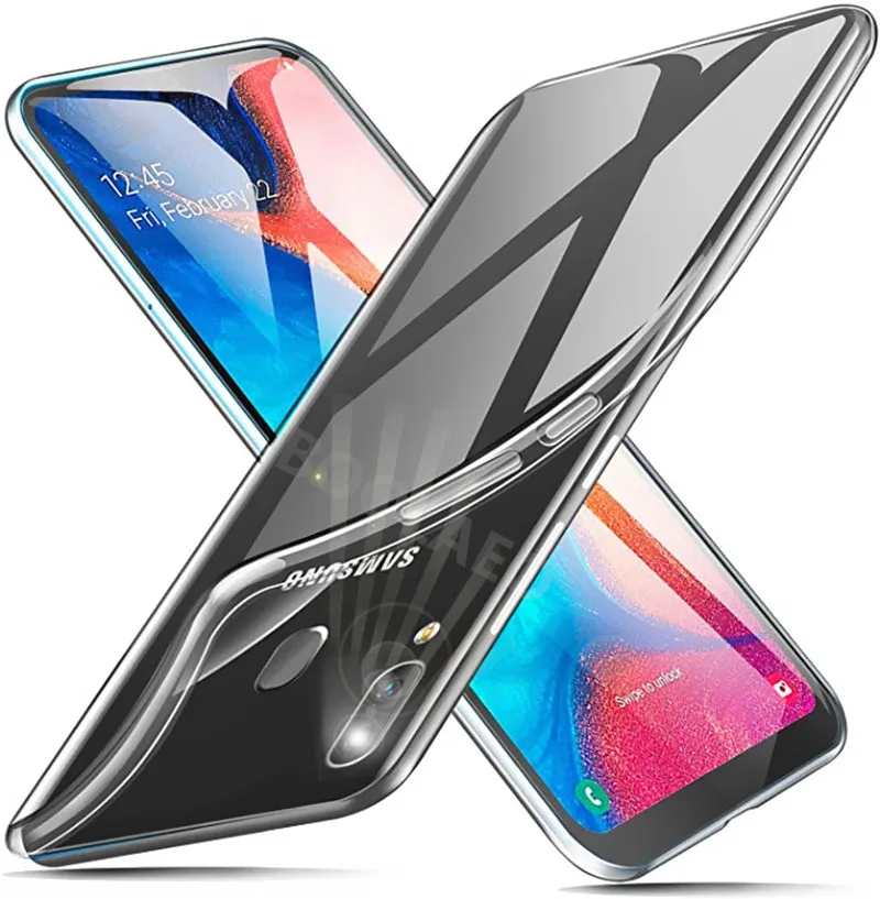 Чехол для телефона s samsung Galaxy A20e A20 e чехол тонкий прозрачный TPU Мягкий Прозрачный