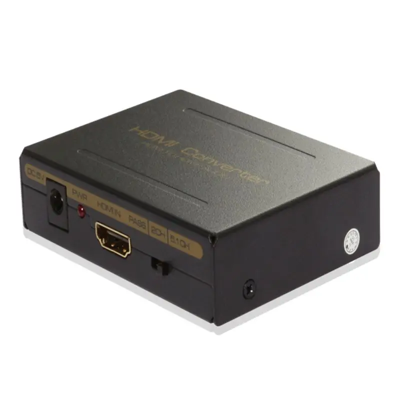 Профессиональный 1080P HD HDMI аудио экстрактор сплиттер адаптер HDMI к HDMI и оптический SPDIF+ RCA L/R конвертер D08A