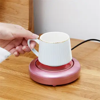 

Smart Coffee Warmer Heating Plate Waterproof Touch Thermostat Heating Coaster Pad for Office Desk for Coffee Tea