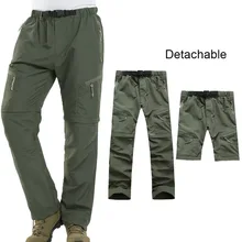 New Outdoor Sports Leisure Quick-drying Pants Men Women Hiking Pants Long Short Trousers Detachable VN 68