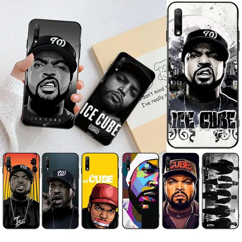 American Pop rapper Ice Cube Luxury Unique Design Phone Cover For Huawei Nova 6se 7 7pro 7se honor 7A 8A 7C Prime2019 | Мобильные