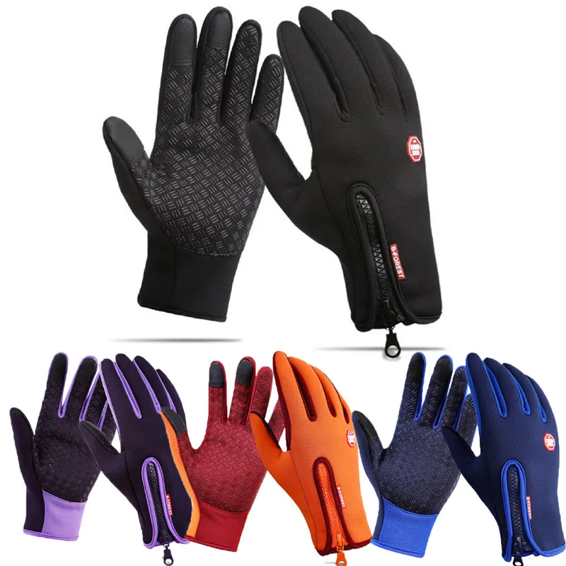 Новые ветрозащитные спортивные перчатки с сенсорным экраном для мужчин и женщин, армейские перчатки Tacticos Luva, зимние теплые водонепроницаемые перчатки 3FS
