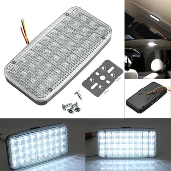 

1/2/4 pcs UNIVERSAL 36LED Car Roof 3 Switch light INTERIOR ROOF LIGHT AFTER MARKET BRIGHT 12V car interior lights trunk light