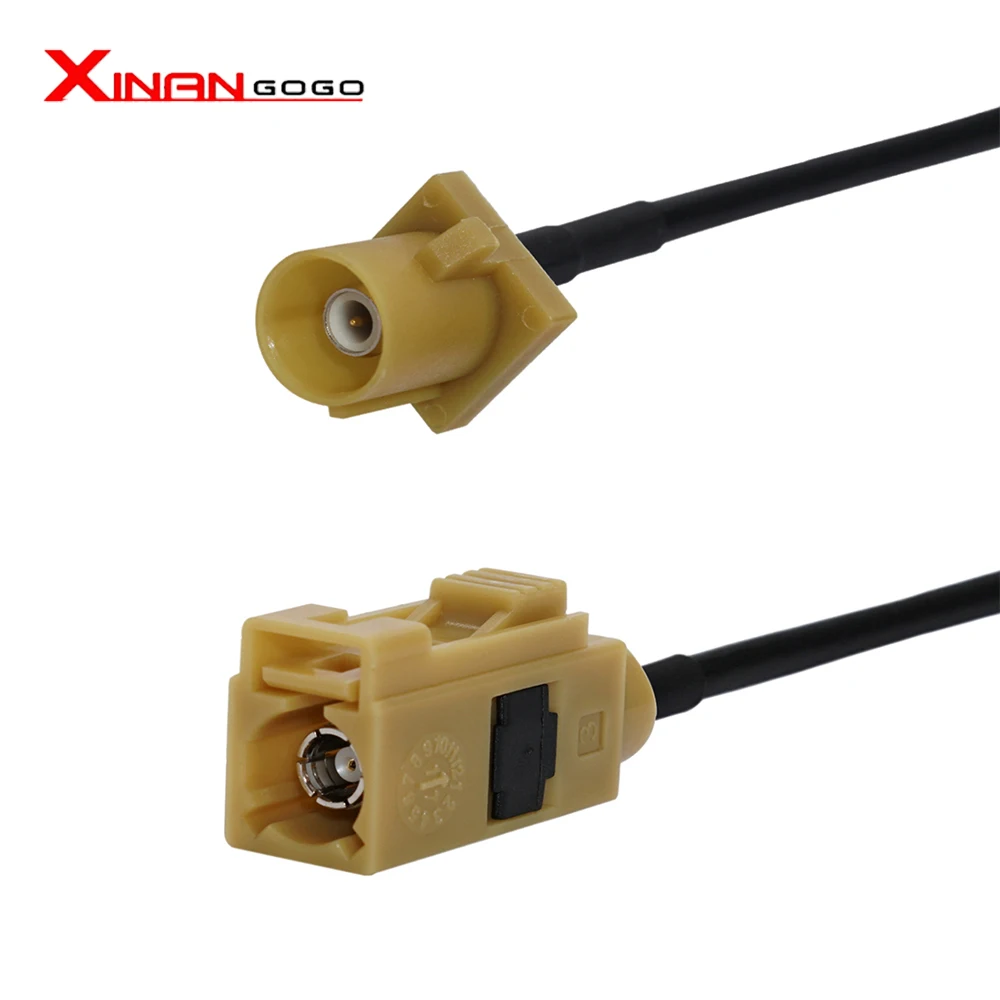

GPS Antenna Extension Cable Fakra K Plug Male to Fakra K Female Jack Connector RG174 for Telematics or Navigati