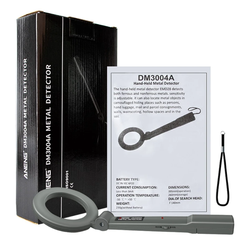 High Sensitivity Metal Detector Super Scanners Portable Handheld Security Metal-finder Electronic Probe Tools Schools | Инструменты