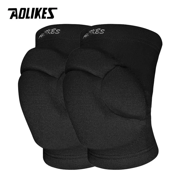 59640-25b2ab.jpg AOLIKES 1 Pair Sports Thickening Knee Pads Volleyball Extreme Sports Kneepad Brace Support Dancing Yoga Elastic Knee Protector