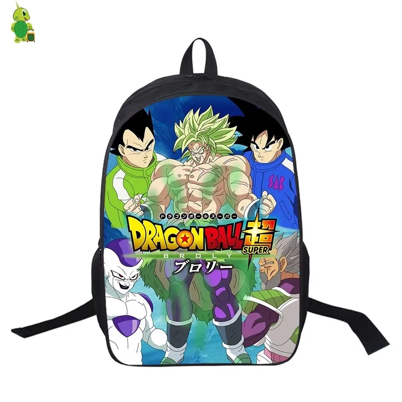 Dragon Ball Супер Broly рюкзак с Гоку мультфильм школьные сумки для подростков девочек мальчиков ноутбук рюкзак для женщин мужчин Дорожная сумка на плечо - Цвет: 6