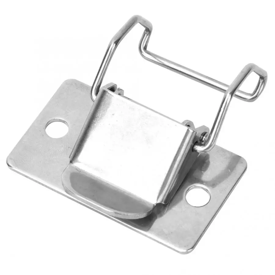 

2 Pcs Hasp Latch Steel Heavy Duty Adjustable Toggle Latch Clamp for Mechanical Use