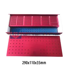 Ортопедический винт, ветеринарный лоток для инструментов для домашних животных, ортопедический лоток для маленьких животных с винтовой стойкой