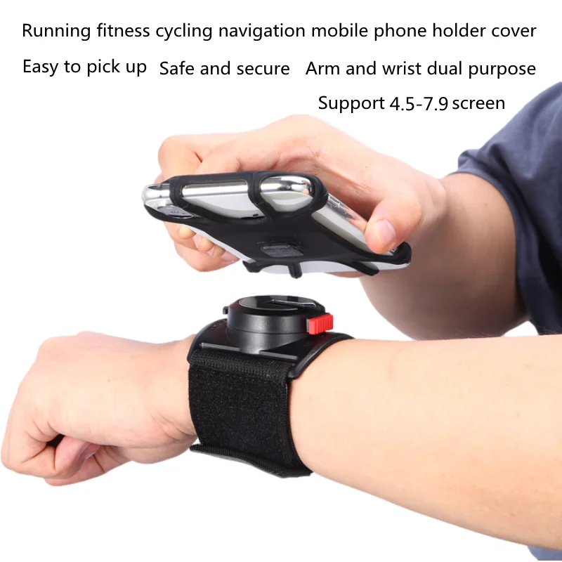 Running Armbands Mountaineering Riding Navigation Mobile Phone Holder Arm Iphone Samsung Fitness Arm Bag Sports Armband WristBag