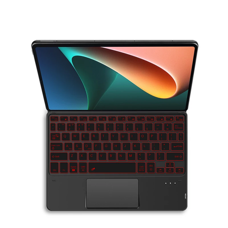 Teclado Bluetooth para Xiaomi mi Almofada Pro Mipad 5pro Mipad5 Pro Redmi Pad Tablet Teclado com Touchpad Backlight Suporte Case - Imagem 6