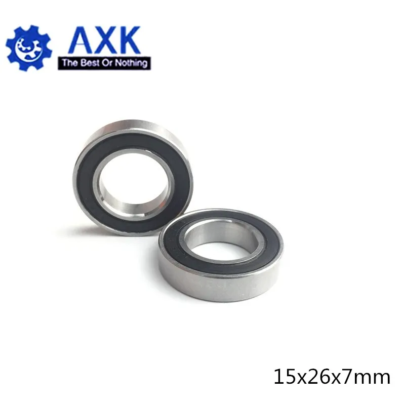 15267 Hybrid Ceramic Bearing 15x26x7mm for Bicycle Bottom Brackets & Spares 15267RS Si3N4 Ball Bearings（2PC）