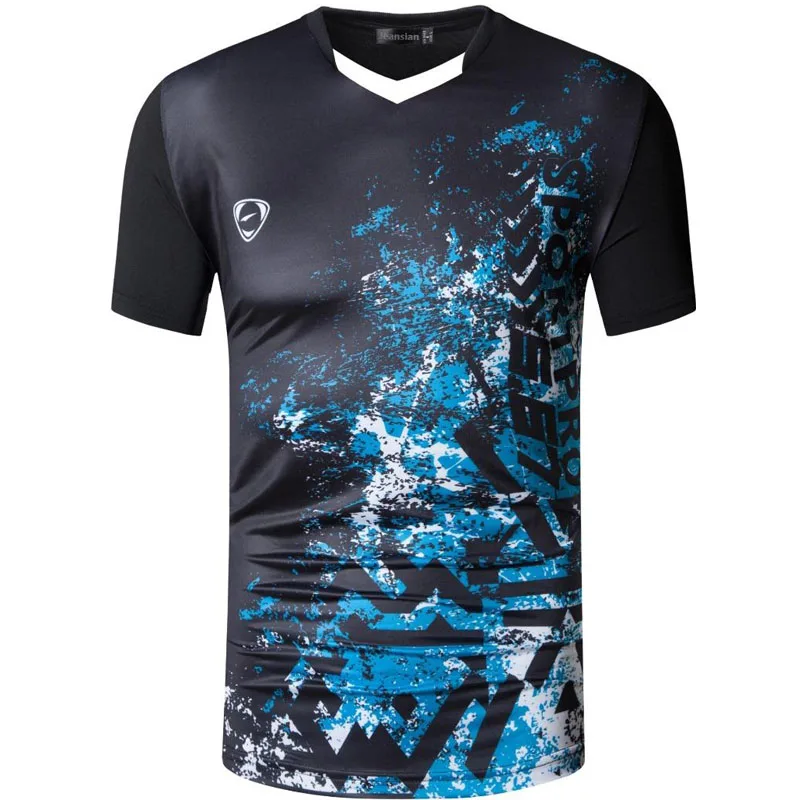 Camiseta deportiva de manga corta para hombre, camisetas deportivas,  camisetas para correr, golf, tenis, bolos, correr, LSL133