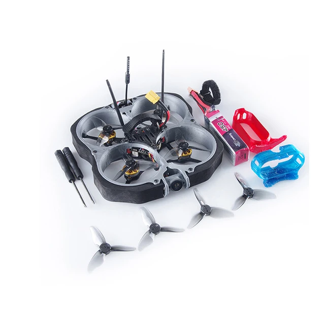 GEELANG LIGO78X 5A Blheli_S 4in1 ESC Dshot600 Betaflight OSD Cinewhoop 3S FPV Racing Drone With 360go Thumb Camera Mounts