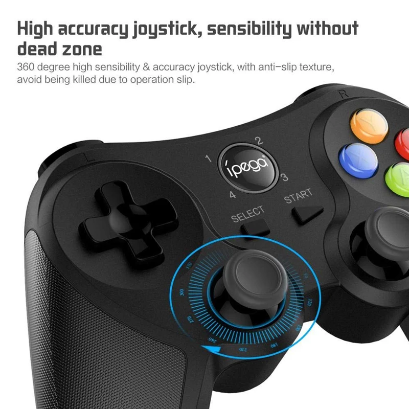 IPEGA PG-9078 Bluetooth геймпад перезаряжаемый Базовый игровой контроллер для Android телефона/планшетов/smart tv/tv box/Windows PC