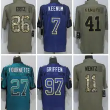 А+++ Качественная мужская футболка для взрослых 87 Gronkowski 12 Brady 20 Ramsey 27 Fournette 7 Keenum 97 Griffen 41 Kamara