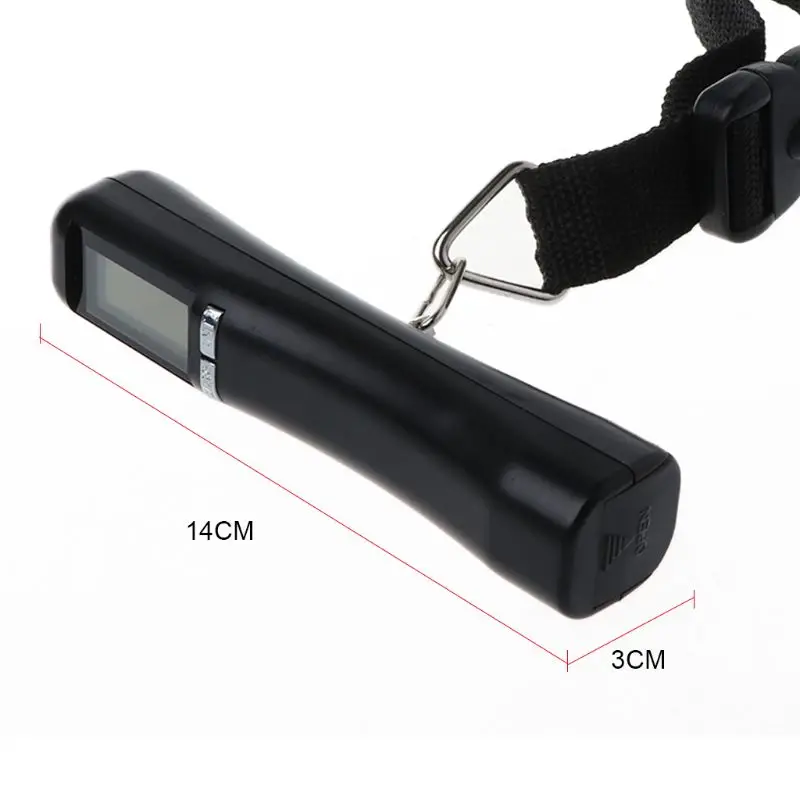 New 1Pc High Quality LCD Backlight 40kg Travel Portable Luggage Weight Digital Weighing Hook Scale