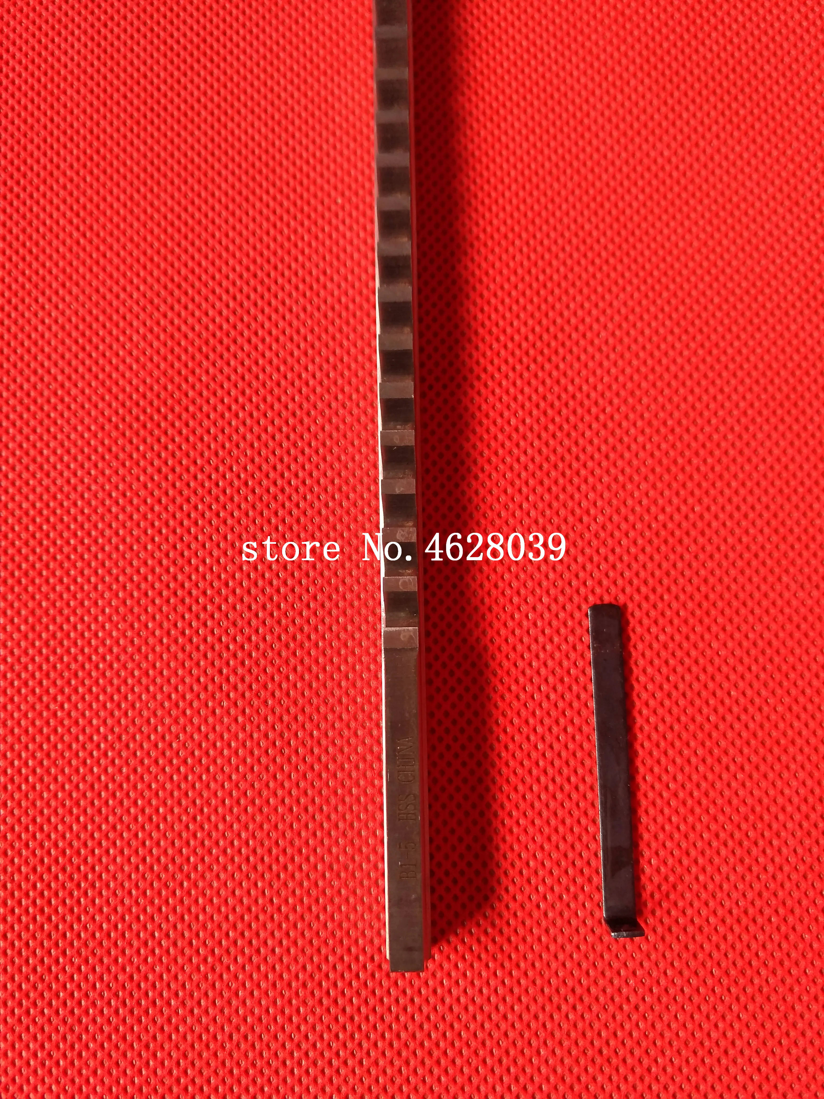 5mm B1 Push-Type Keyway Broach Metric Sized with Shim High Speed Steel Cutting Tool knife for CNC Machine