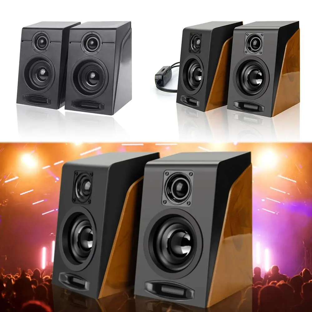 

1 Set New Mini Portable USB Subwoofer Multimedia Speaker For Desktop PC Computer Notebook Speakers