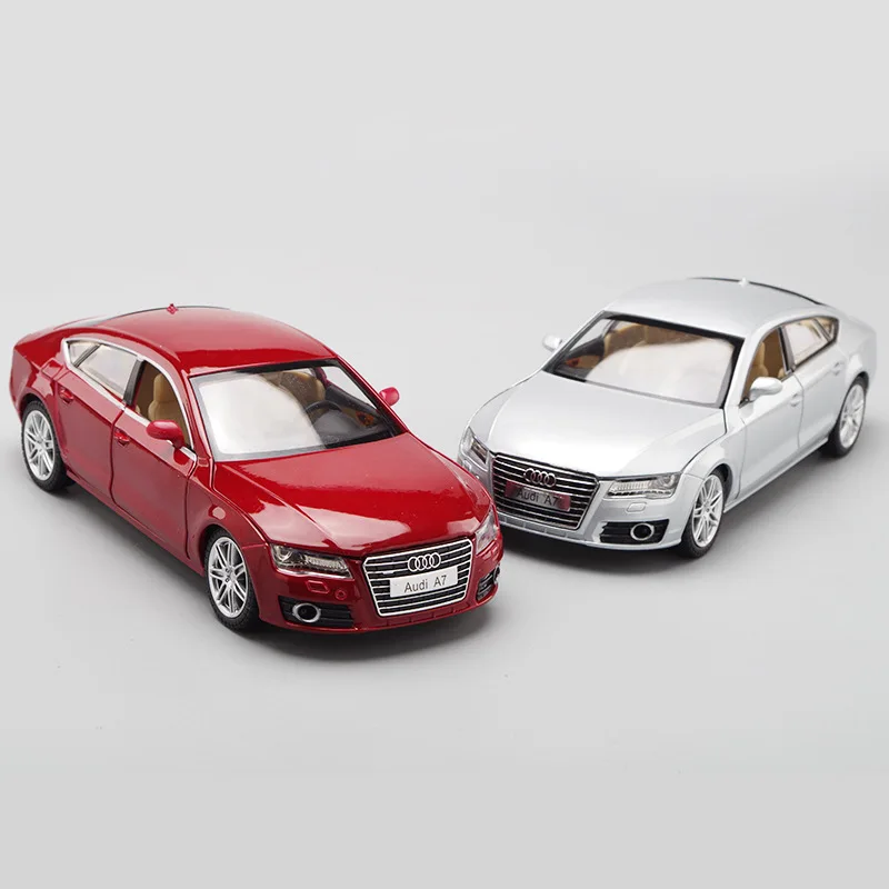 Модель автомобиля CAIPO 1:24 Audi A7 coupe модель из сплава четыре двери звук и светильник