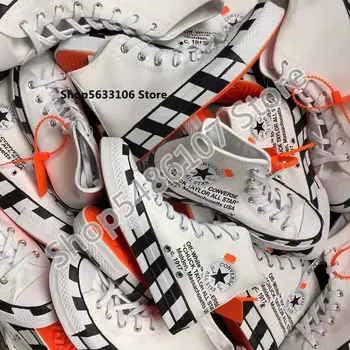

2020 Newest Off W White Design ALL STAR 1970S Youth High Top Men/Women Casual Sneakers Canvas Shoes