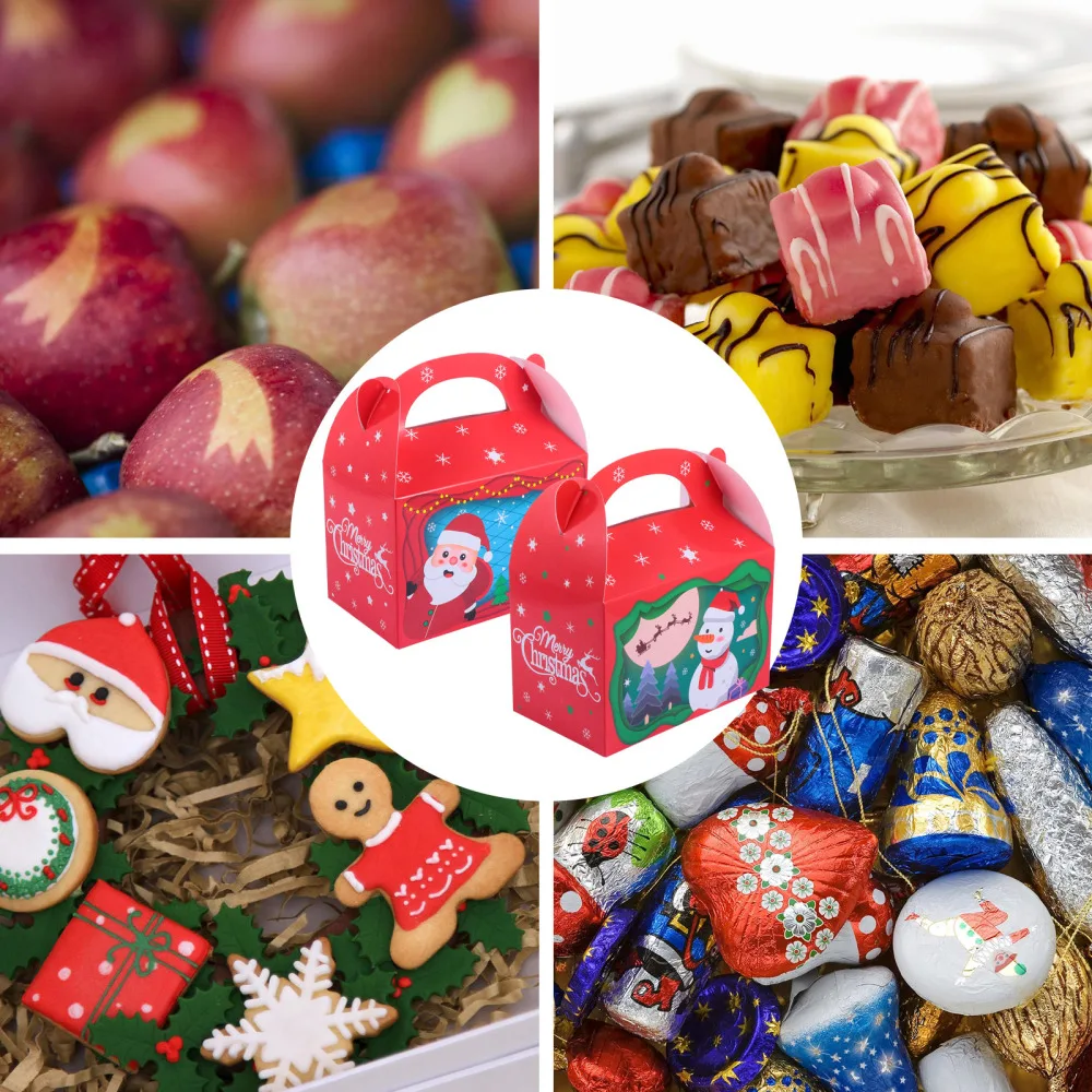 

10 Pcs Gift Storage Containers Storage Boxes Candy Storage Cases Stylish Multipurpose Practical Candy Boxes for Party
