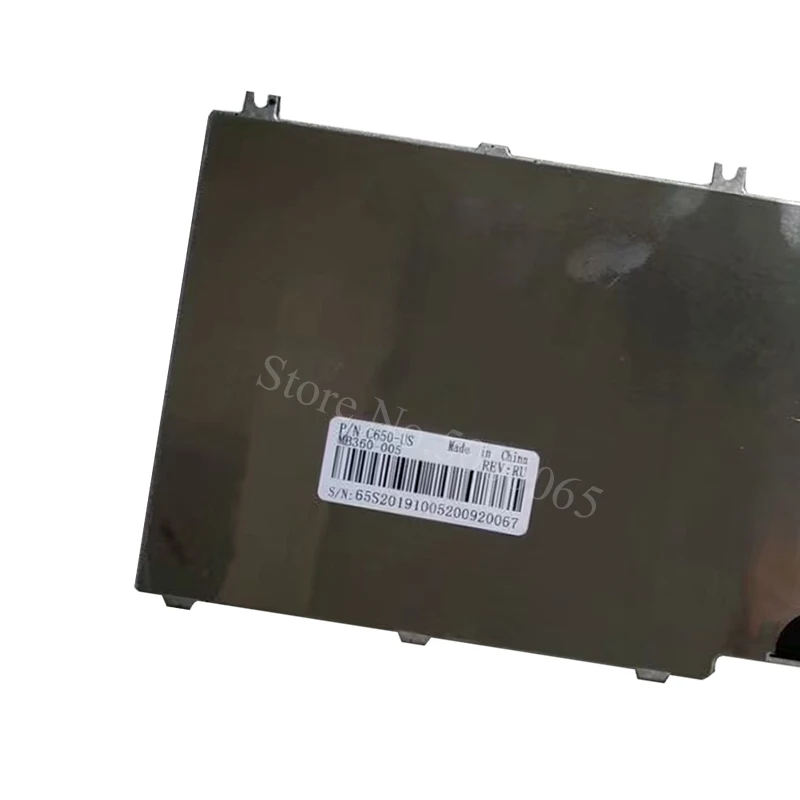 Новая русская клавиатура для ноутбука Toshiba Satellite L655 L655D C655 C655D C660 C660D C650D L650 C670 L650D L755 Клавиатура черного цвета