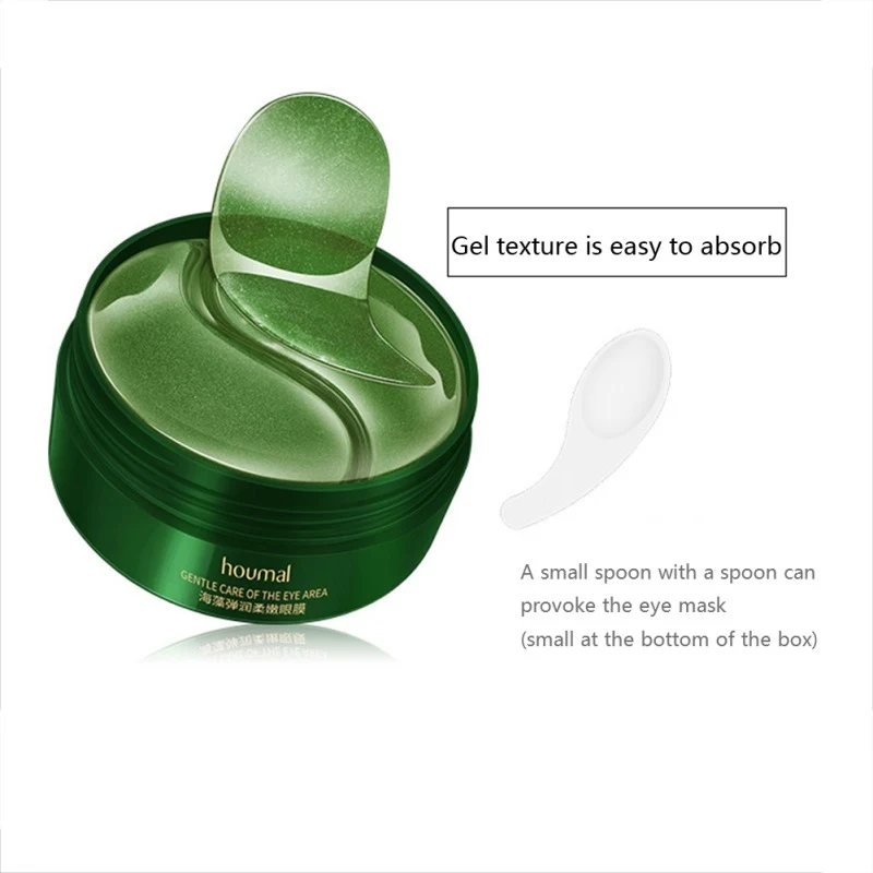 Маска для глаз с морскими водорослями гелевая маска для глаз увлажняющая против отечности темные круги увлажняющая гелевая Подушечка Для Глаз