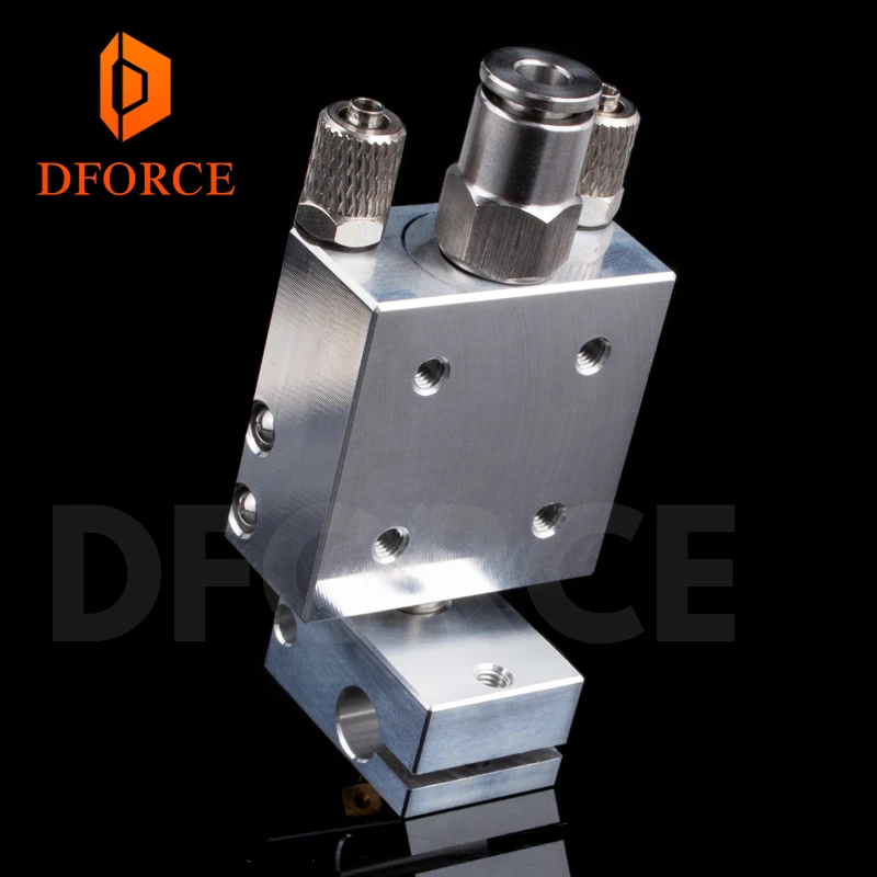 Жидкостный охлаждающий hotend DFORCE Arethusa для 3d печати наполнитель peek PA E3D V6 HOTEND titan с