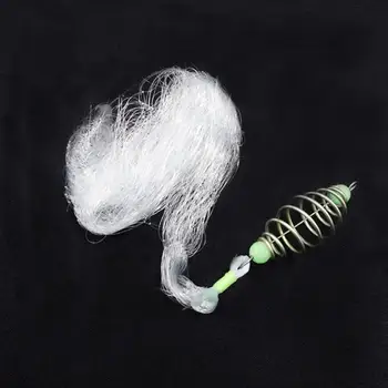 낚시 그물 케이지 어망 후크 디자인, 구리 스프링 쇼얼 그물, 낚시 도구, 낚시 용품, 1PC