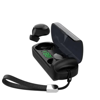 

M28 TWS wireless bluetooth 5.0 headset led power display stereo Earpioece automatic pairing is suitable for iphone xiaomi phones