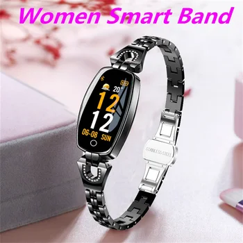 

Women Bracelet Health Smart Band Tracker Activity ip67 Waterproof Pedometer Heart Rate Monitor Ladies Smartband bluetooth Watch
