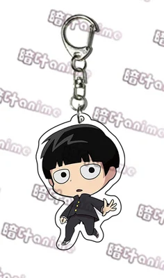 Новинка 100, акриловый брелок для ключей с аниме Mob Psycho, Reigen Arataka Kageyama Shigeo Ekubo, подарки для косплея
